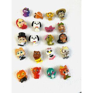 Disney Doorables Mixed Figure Lot 20 Various Series Disney Hyacinth Hippo, Coco+